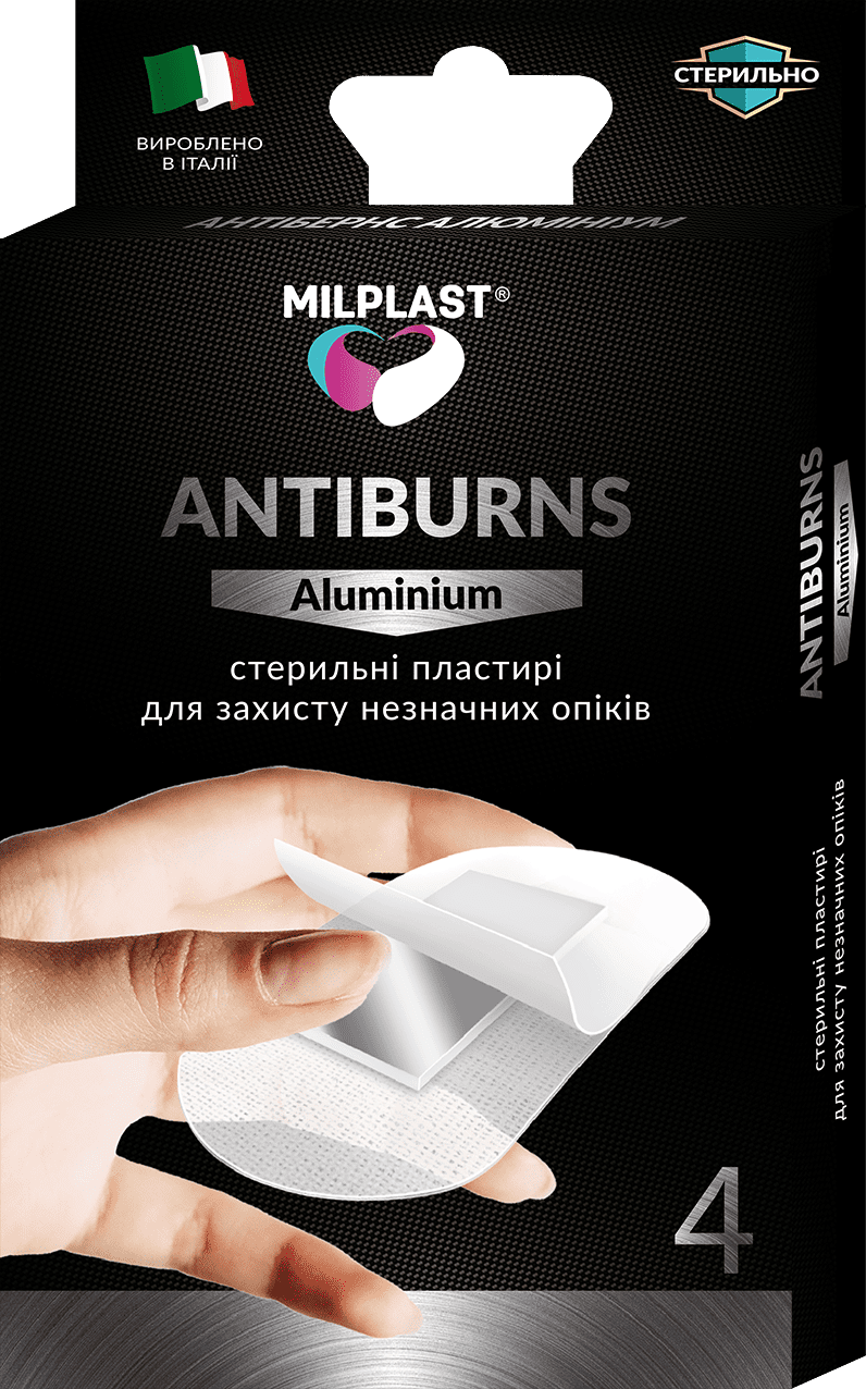 Antiburns Aluminium