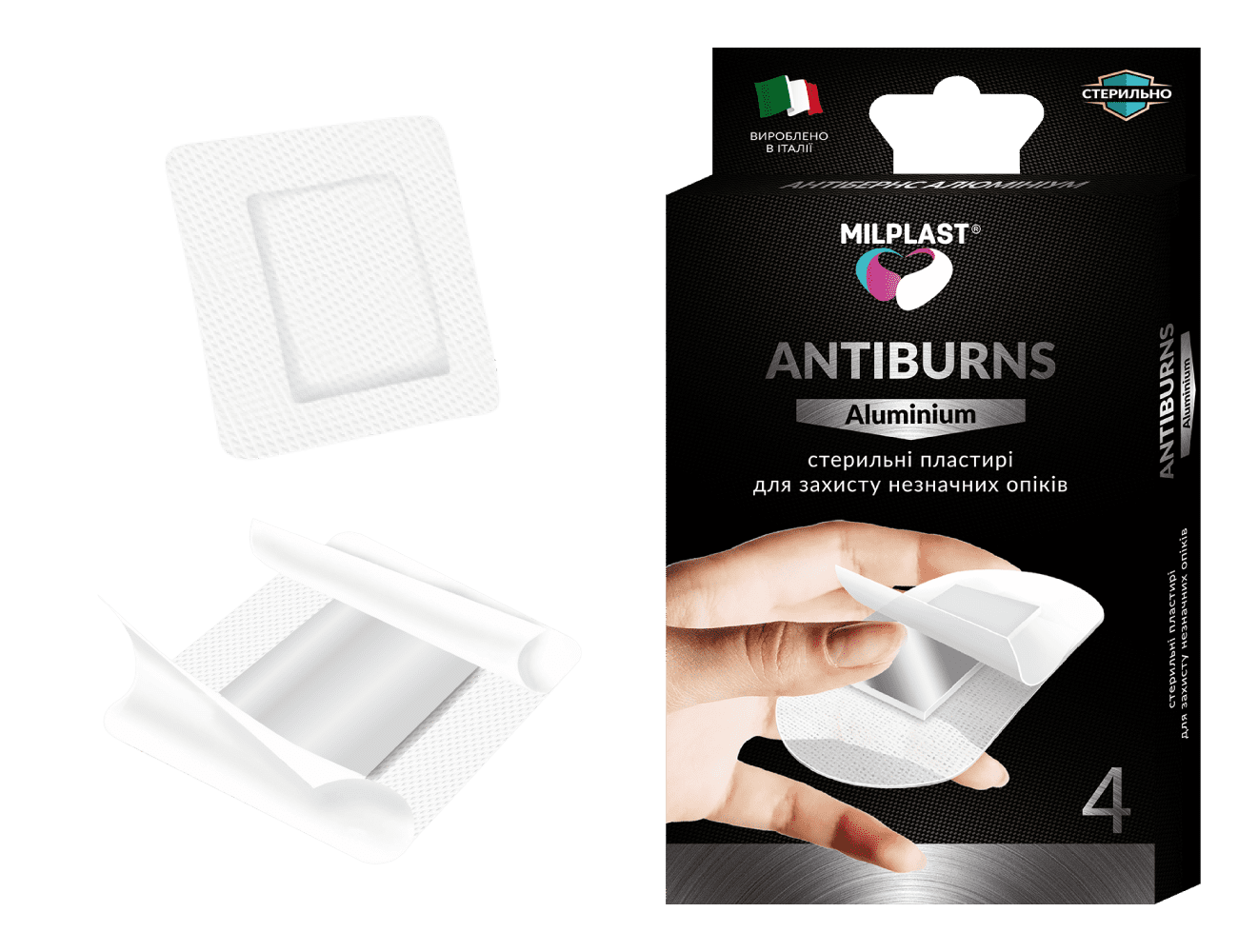 Antiburns Aluminium